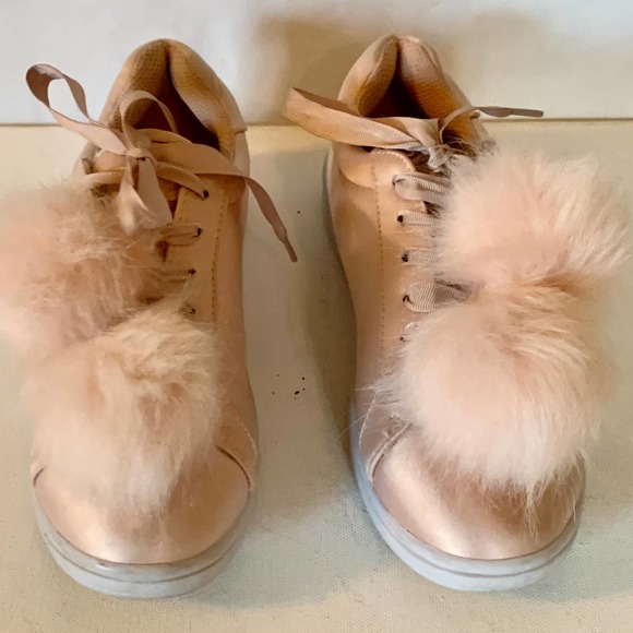 Madden Girl Pom Pom Sneakers - Picture 8 of 10